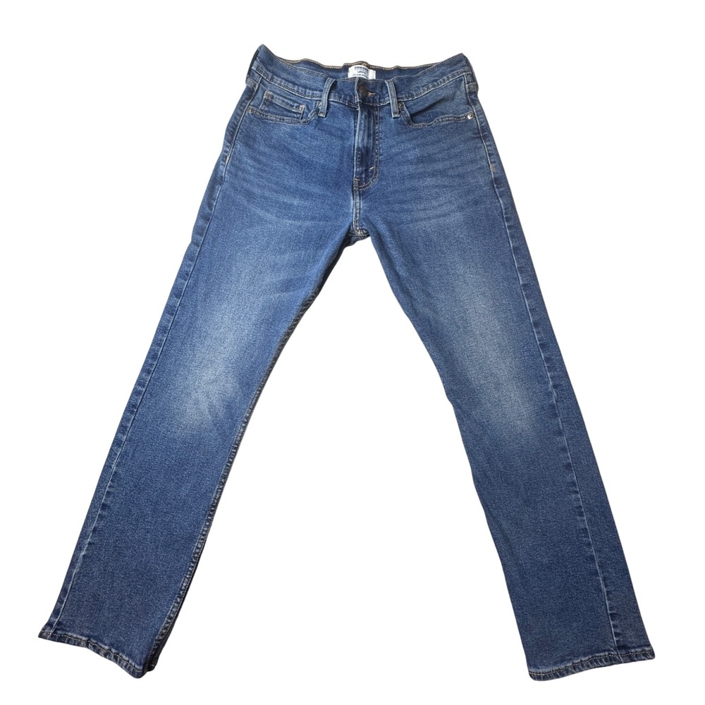 Levi's Denizen Jeans Mens 30x30 (30x27) 232 Slim Straight Blue Medium Wash Denim
